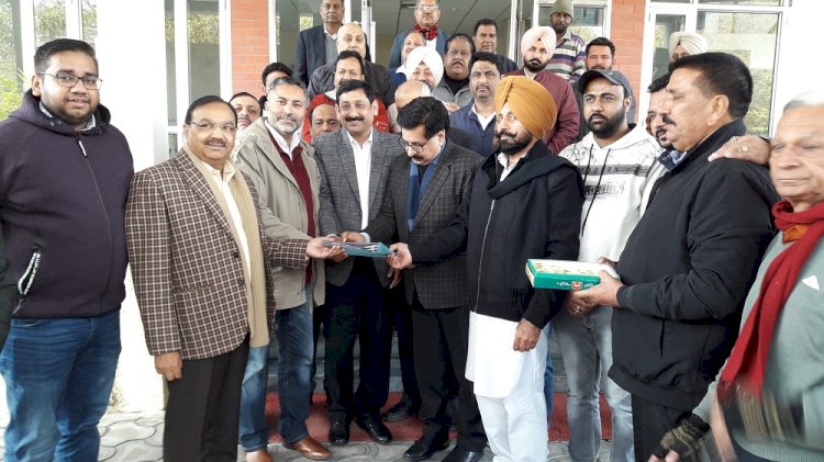 Physical possession of land acquired for Ferozepur PGI Satellite Centre