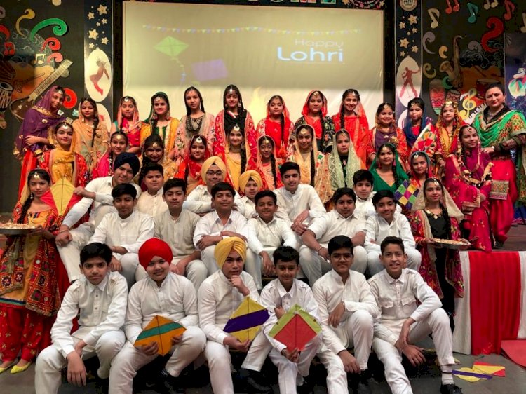 Lohri celebrated at DCM Presidency School