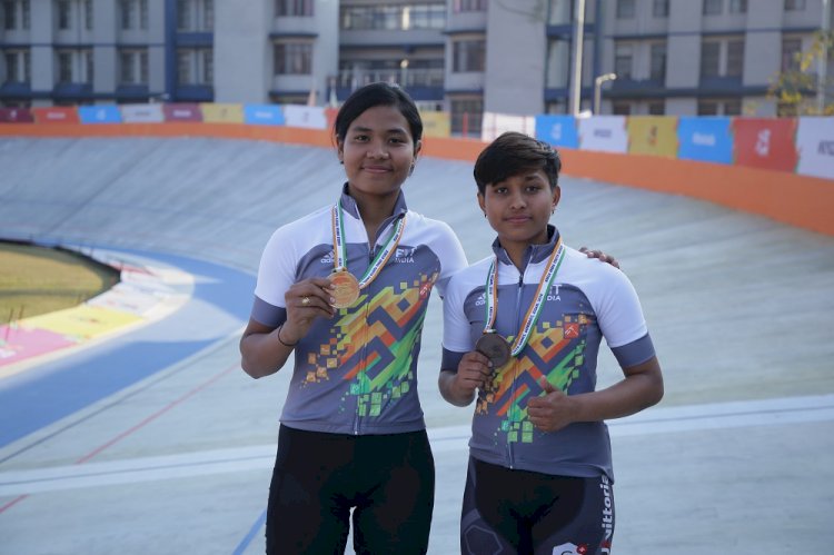 Gongutri of Assam returns from a road accident to win Road Cycling Gold