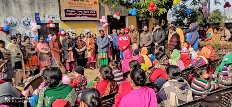 Lohri of baby girls celebrated at health and wellness centre Phullanwal