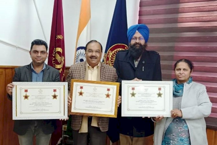 फिरोजपुर जिले ने एक साल में जीते तीन नेशनल स्कॉच अवार्ड