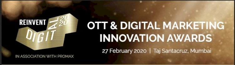 Put your hands together for launch of OTT and digital marketing innovation awards 2020, in association with Promax