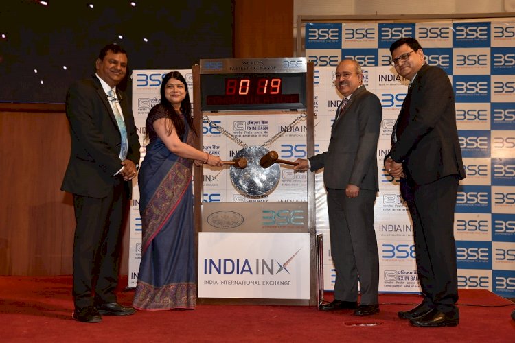 Exim Bank rings bell at India INX with USD 1 bn, 10-year bond listing