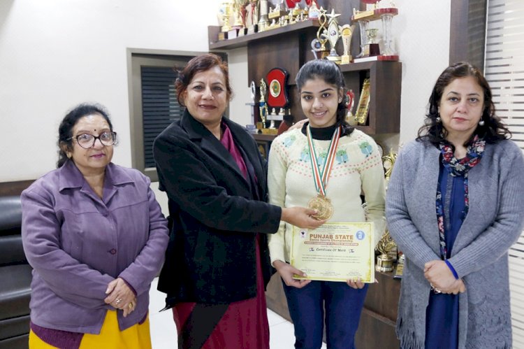 Khushi Batra wins two gold medals in dance competition