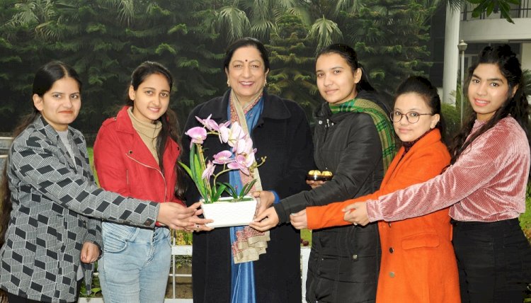 KMV students outshine in MSc fashion designing semester II 