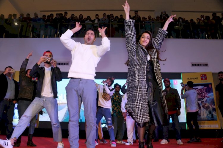 Street Dancer 3D star cast promote movie at VR Punjab