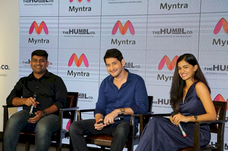 Cine Star Mahesh Babu launches his apparel brand on Myntra