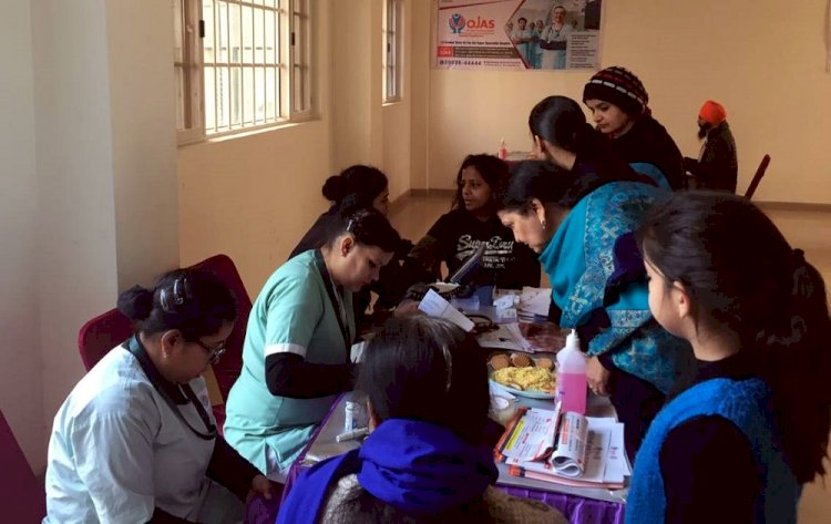 150 examined in health camp