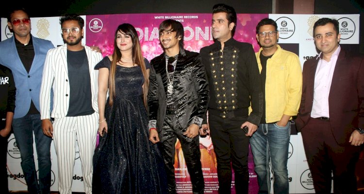 TV actor Arishfa Khan and Adnaan Shaikh launch their Diamond Ring song