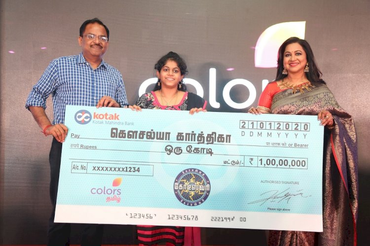 Colors Tamil’s pathbreaking all-women television show Kodeeswari creates history worldwide