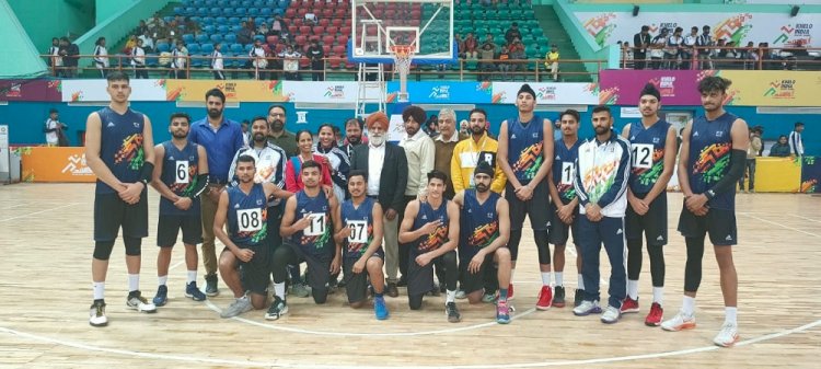 Punjab Hoopers (U-21 Men) win gold at Kheo India 2020 