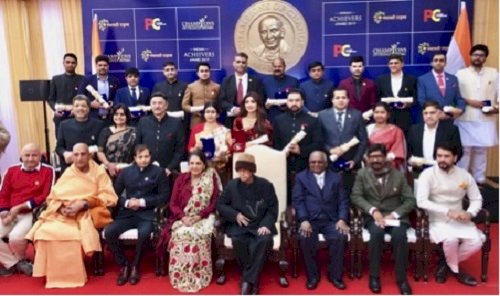 MoS Finance Anurag Singh Thakur gets ‘Champions of Change 2019’ award for social welfare