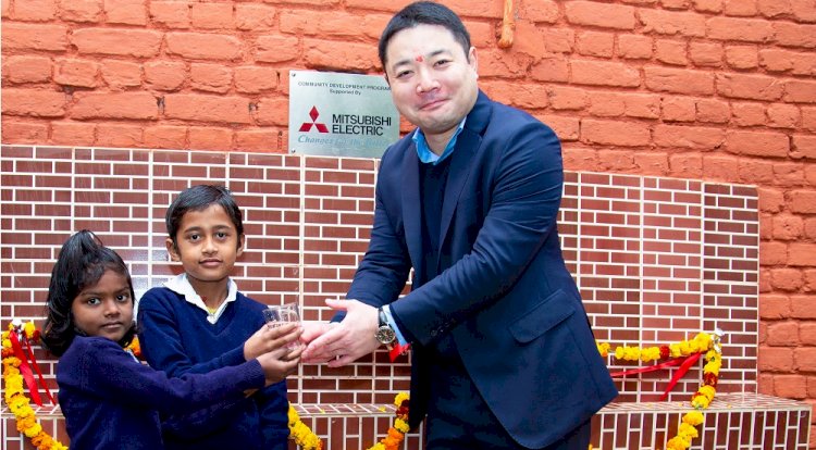 Mitsubishi Electric India extends clean drinking water initiative in Faridabad