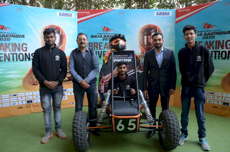 Mahindra kicks off 13th edition of Baja Saeindia 2020   