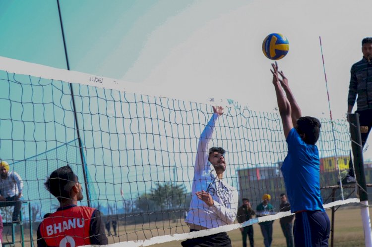 CT University organizes inter-school volleyball match