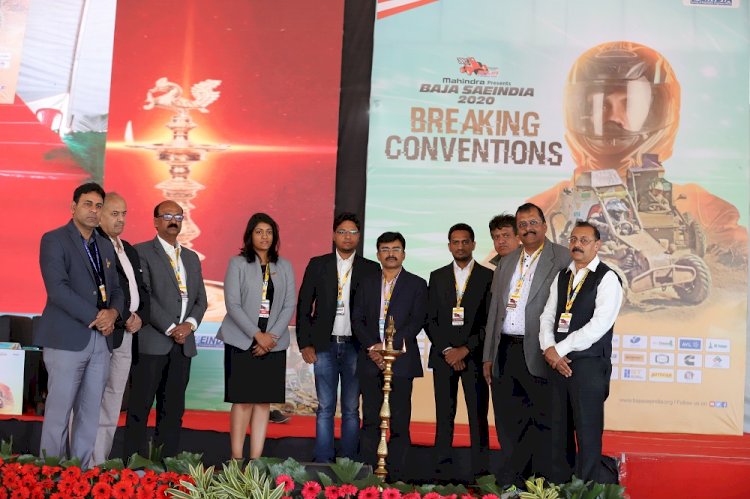 Saeindia and Mahindra inaugurates 13th edition of Baja Saeindia 2020 at Pithampur