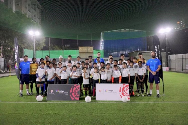 Sevilla FC holds Masterclass and Football Fiesta for LaLiga Football Schools in Pune