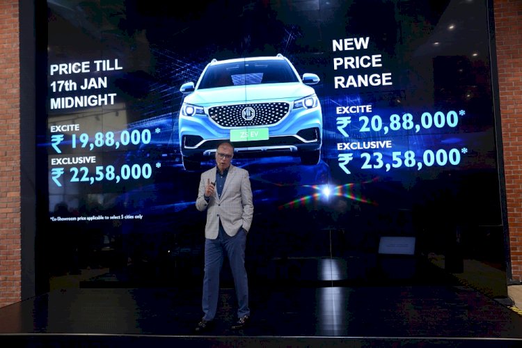 MG Motor India launches ZS EV