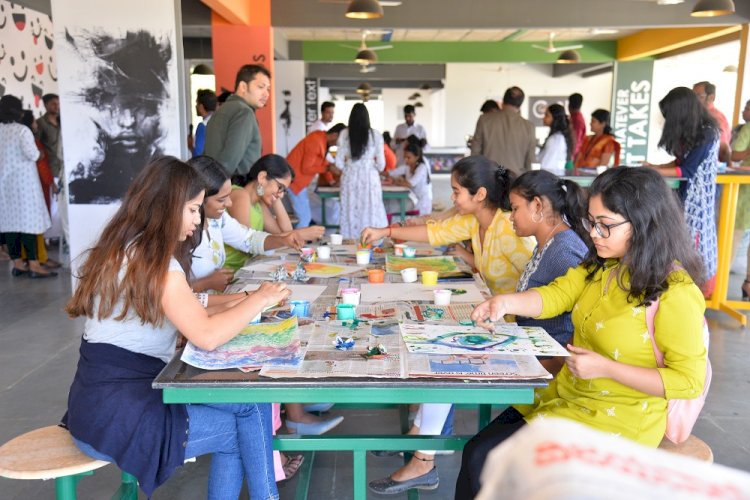 Vogue Institute of Art and Design marks Republic Day with artistic paintings and ethnic drapes
