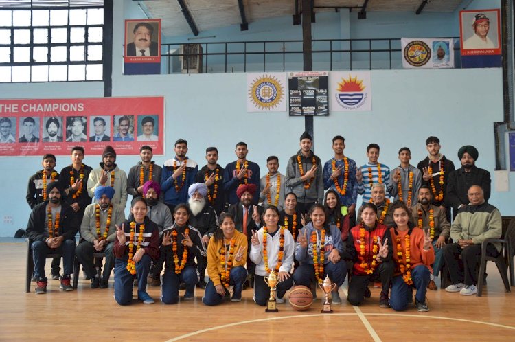 National basketball champions from Punjab given warm welcome