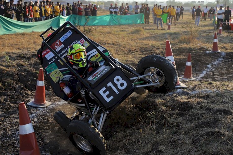 Second day of Mahindra presents Baja Saeindia 2020 