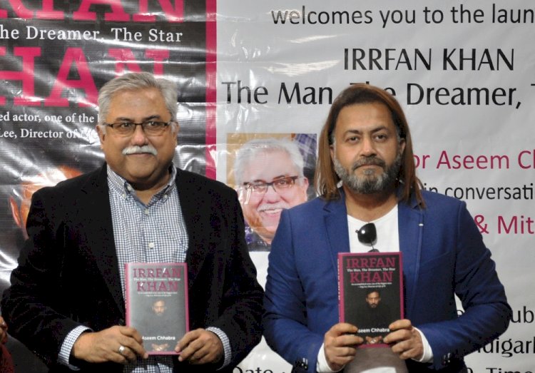 Book based on actor Irrfan Khan unveiled