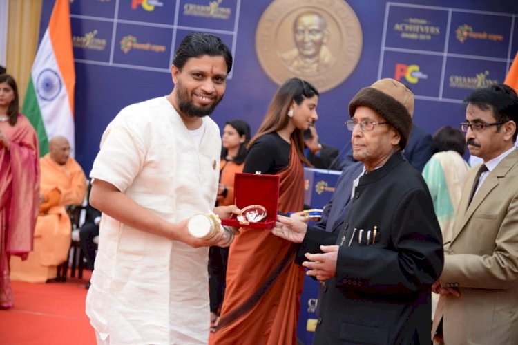 Acharya Balakrishna awarded