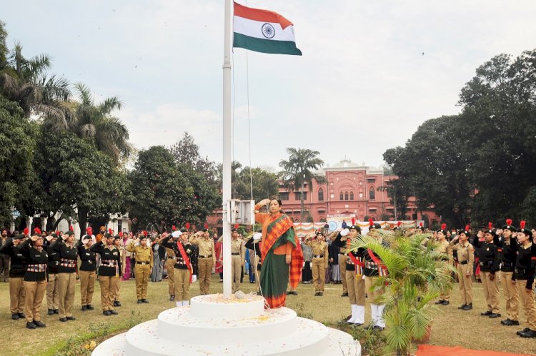 KMV marks celebration of Republic Day with flag hoisting ceremony