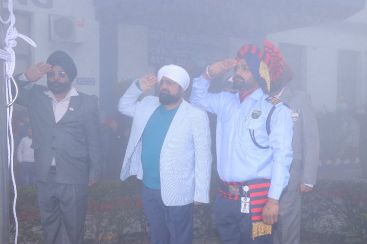 71st Republic Day celebrated by Customs Commissionerate Ludhiana