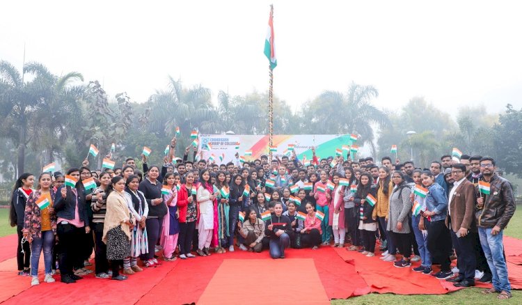 Colorful celebrations of Republic Day at CGC Jhanjeri