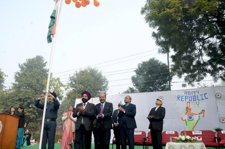 71st Republic Day celebrated at CMC and Hospital