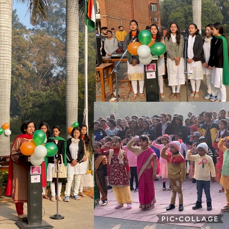 Home Science College celebrates 71st Republic Day