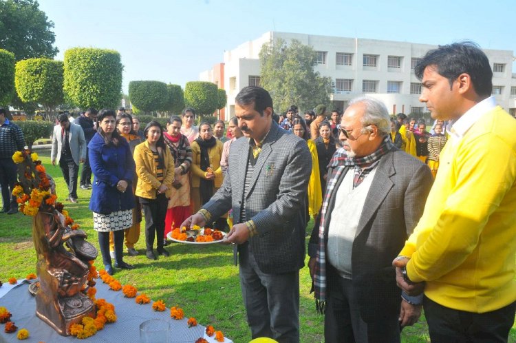 Basant Panchmi celebrations at Innocent Hearts Group of Institutions