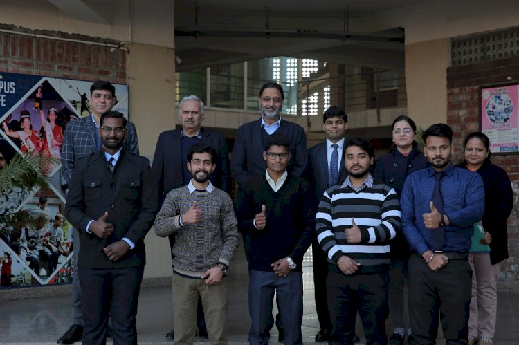 Campus placement drive held at GNA University