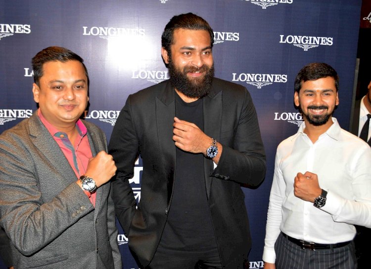 Tollywood actor Varun Tej launches Longines’ latest collection, Hydroconquest