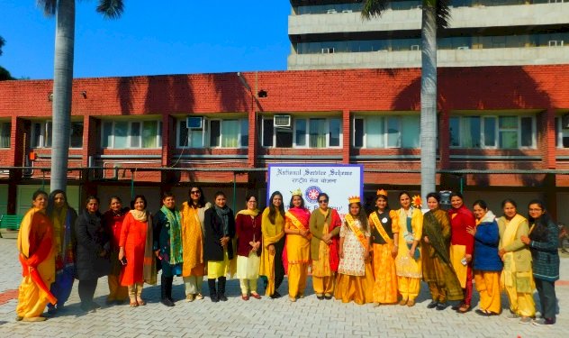 Dev Samaj College of Education celebrates arrival of spring   