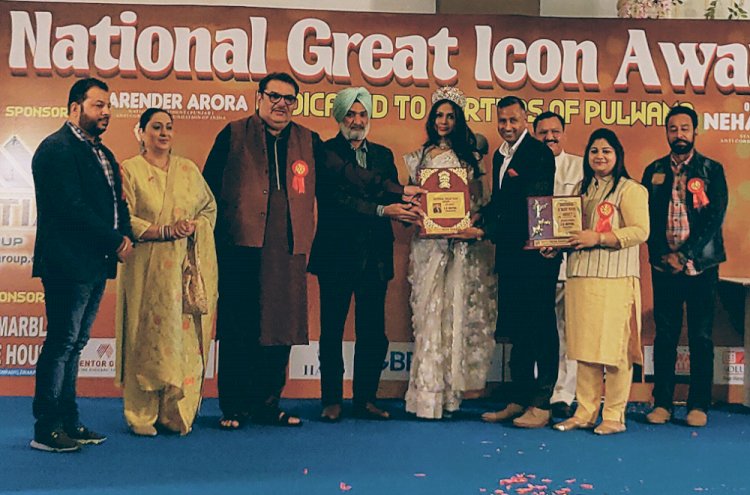 National great icon award to pay tribute to Pulwama martyrs