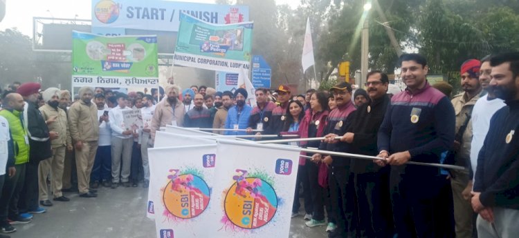 Punjab Youth Development Board and SBI organise marathon 