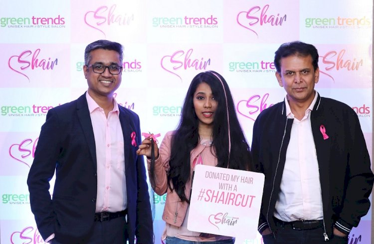 Green Trends Salon launches its 'Shair' hair donation drive