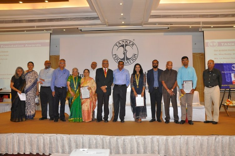 Tanker Foundation honours Dr R M Anjana