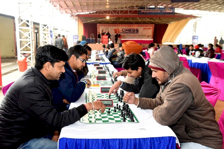 Punjab Kesri Centre for Chess Excellence organised 18th Chess Championship in Ambala