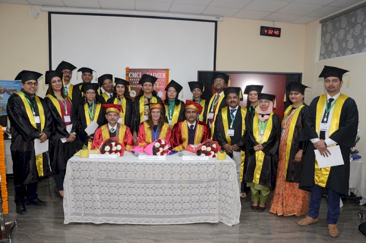 International fellowships awarded to doctors in CMC-FAIMER convocation
