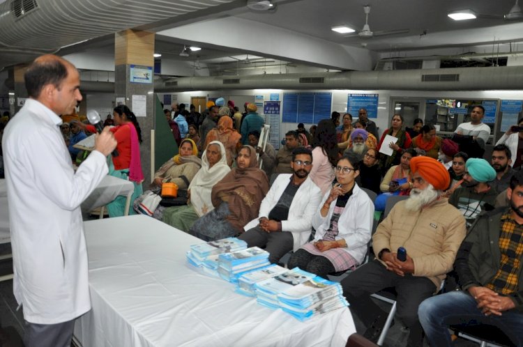 Department of Physiotherapy held awareness session