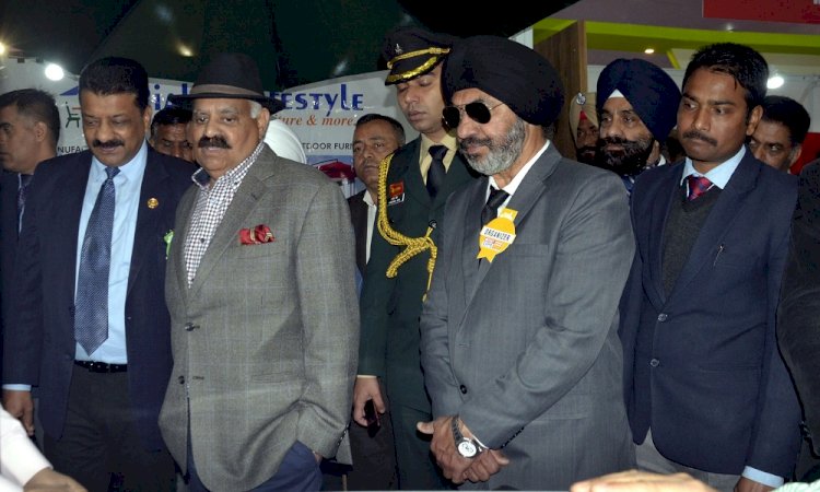 Governor Punjab VPS Badnore inaugurates Int Ext Expo