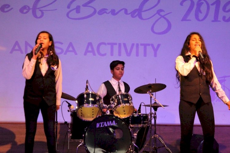 Inter-School Band competition at DPS RNE, Ghaziabad