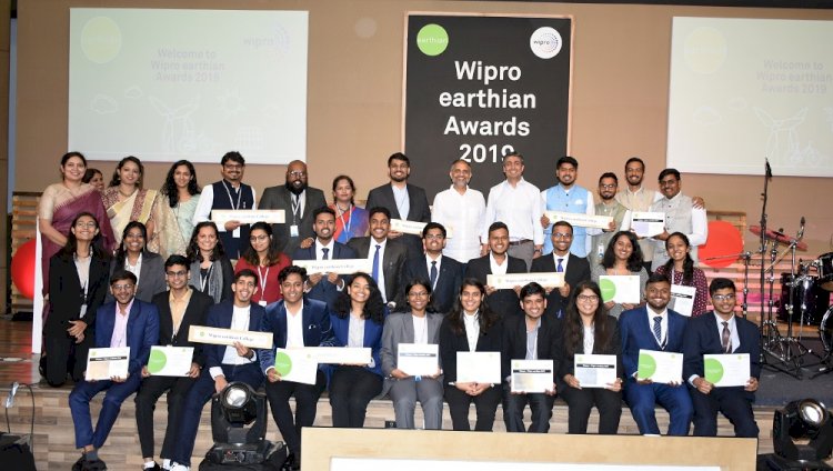 Wipro earthian awards celebrate excellence in sustainability education