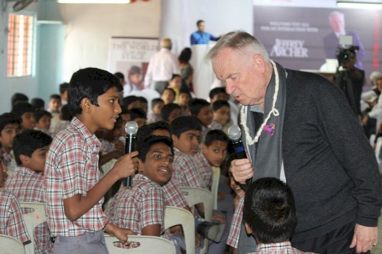 Here’s what makes Lord Jeffrey Archer great social champion and admirer of India