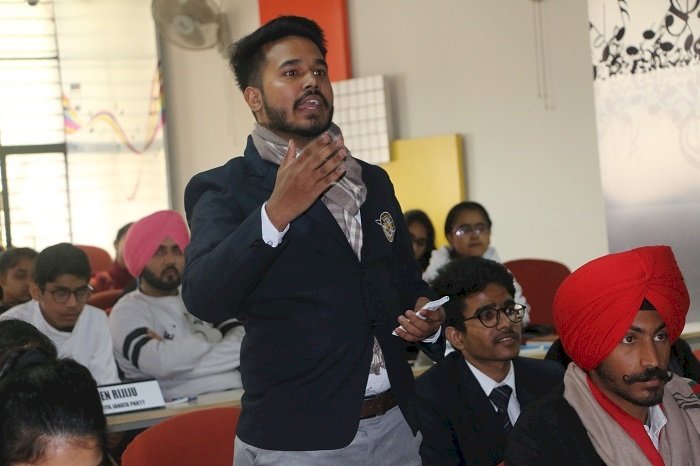 Youth parliament dedicated to Shaheed Bhagat Singh held at DAVIET Campus