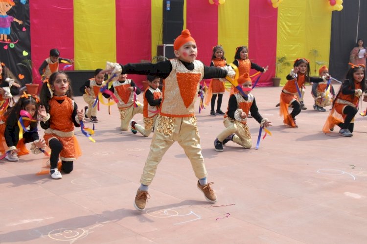 Delhi World Public School swept by spring spirit with Bollywood fervour