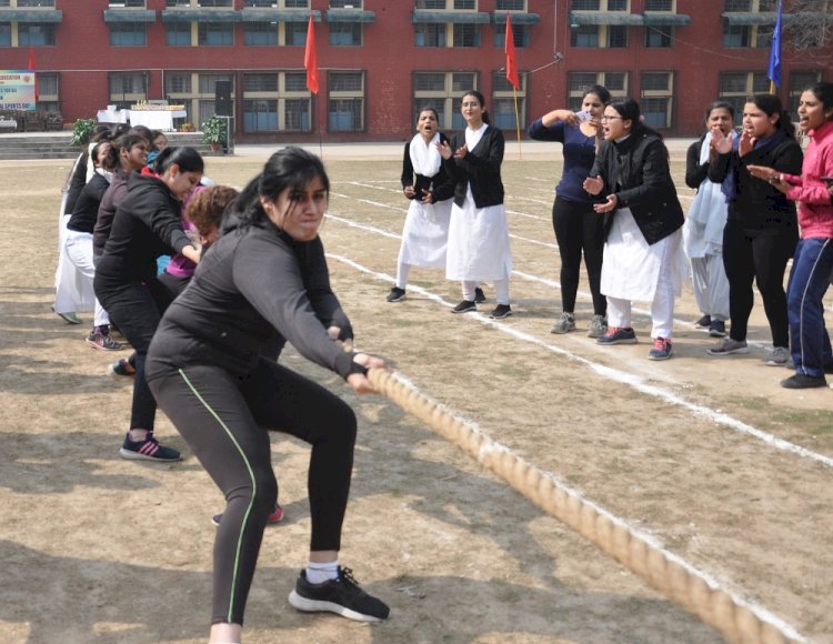 Dev Samaj College of Education holds its 36th annual sports meet
